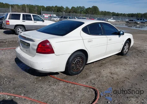 2006 Pontiac Grand Prix z USA, uszkodzony, nr VIN 2G2WP552261284827